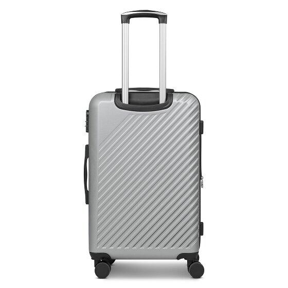 Check.In Paradise 2.0 4 ruote Set di valigie 3 pezzi con piega di espansione
