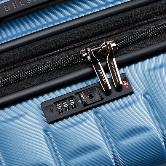 Delsey Paris Longitude 4 ruote Carrello 69 cm con piega di espansione