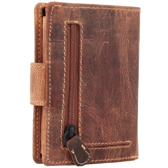 Jack Kinsky Baltimore Custodia per carta di credito Protezione RFID Pelle 11 cm