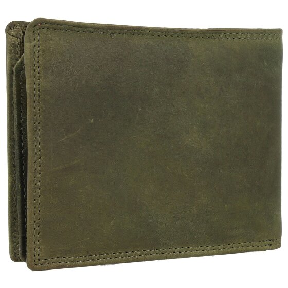 Jack Kinsky Risör Portafoglio Protezione RFID Pelle 13 cm