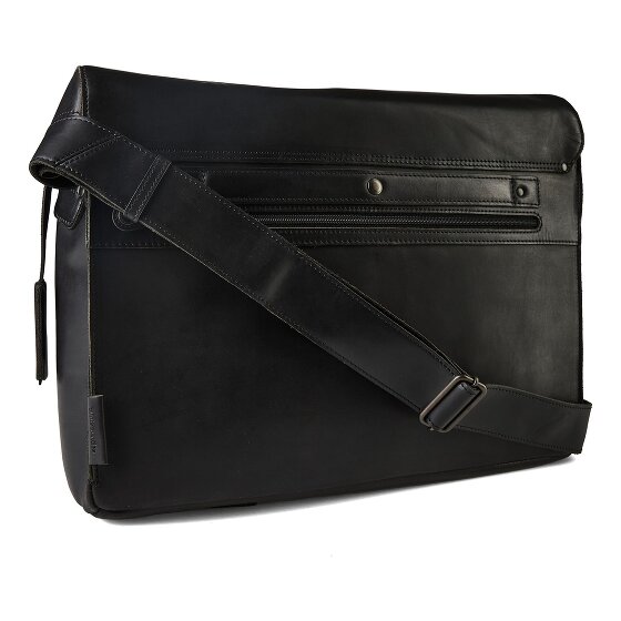 aunts & uncles Heritage Messaggero Vera Pelle 41.5 cm Vano porta PC