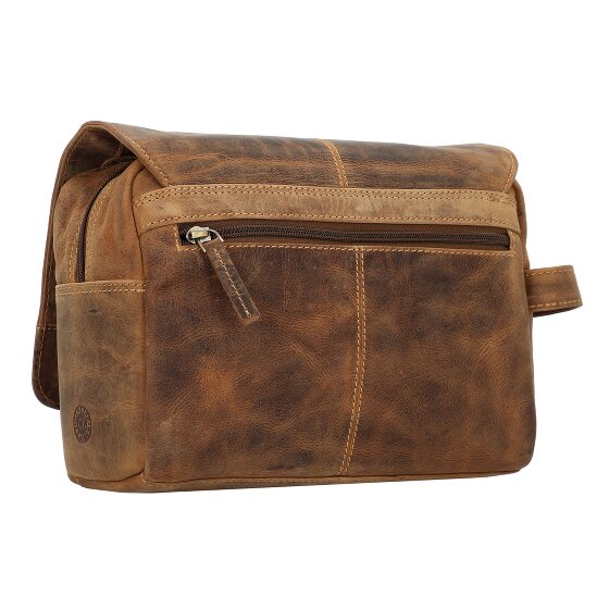Greenburry Vintage Borsa da toilette Pelle 27 cm