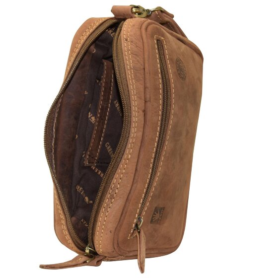 Greenburry Borsa da uomo vintage in pelle 22 cm