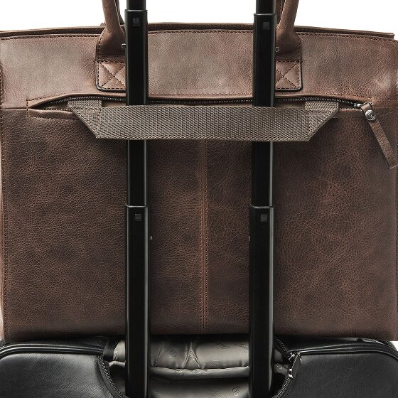 Castelijn & Beerens Carisma Borsa a tracolla RFID in pelle 38 cm Scomparto per laptop