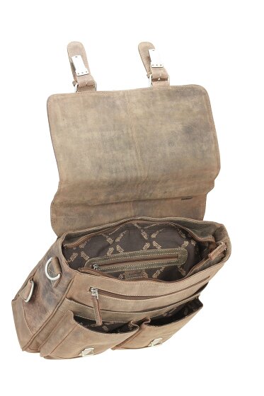 Greenland Nature Borsa a tracolla Stone Messenger in pelle 33 cm