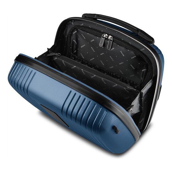 Redolz Set di valigie Essentials 14 2 pezzi trolley da cabina con piega elastica e beauty case