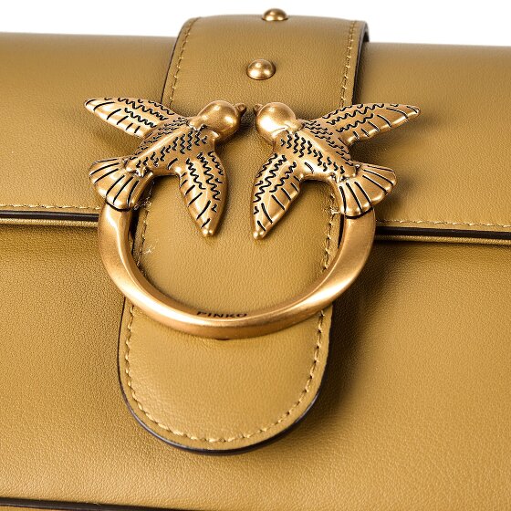 PINKO Love One Borsa a tracolla Vera Pelle 22 cm