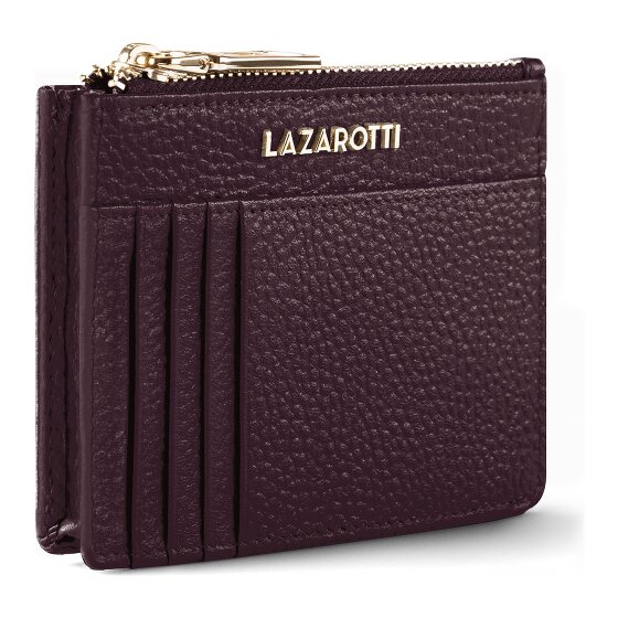 Lazarotti Bologna Portachiavi in pelle Portacarte in pelle 11,5 cm con scomparto per air tag