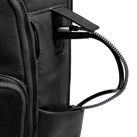 Piquadro Zaino zaino da viaggio RFID in pelle 44 cm scomparto per laptop