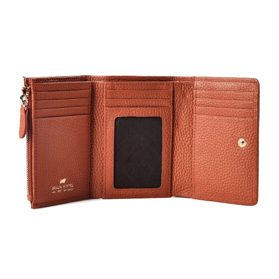 Braun Büffel Asti Portafoglio Vera Pelle 12 cm