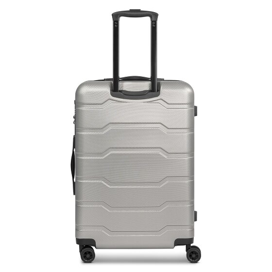 Tonino Lamborghini Bologna 4 ruote Set di valigie 3 pezzi