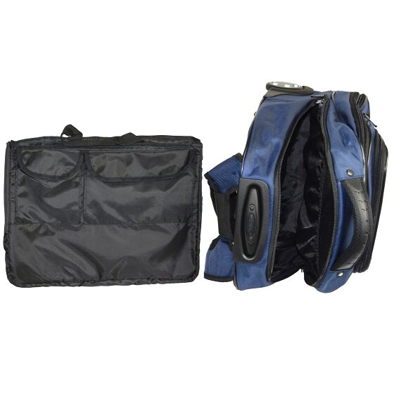 Dermata Zaino trolley a 2 ruote 47 cm Scomparto per laptop