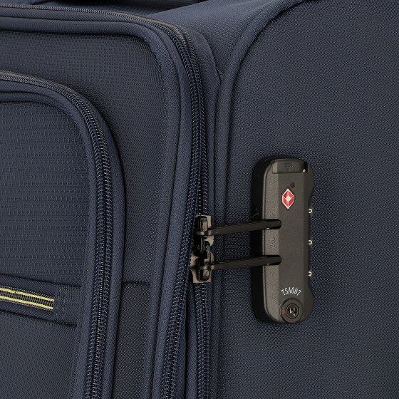 d&n Travel Line 9704 4 ruote Set di valigie 3 pezzi con piega di espansione