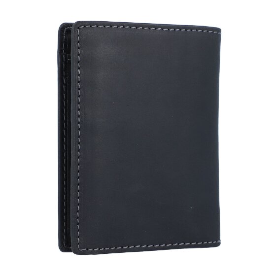 Greenburry Porta carte d'identità vintage RFID in pelle 9 cm