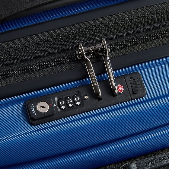 Delsey Paris Shadow 5.0 Trolley da cabina a 4 ruote Scomparto per laptop da 55 cm con piega a espansione