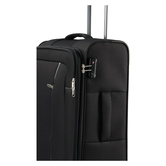American Tourister Nitestream 4 ruote Set di valigie 3 pezzi con piega di espansione