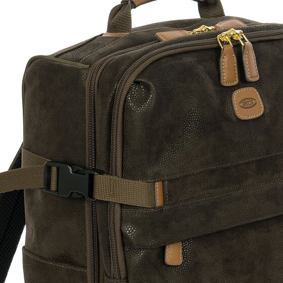Bric's Zaino da viaggio Life con scomparto per laptop da 42 cm
