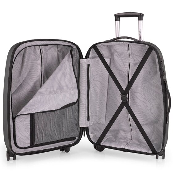 Gabol Paradise XP 4 ruote Carrello M 67 cm con piega di espansione