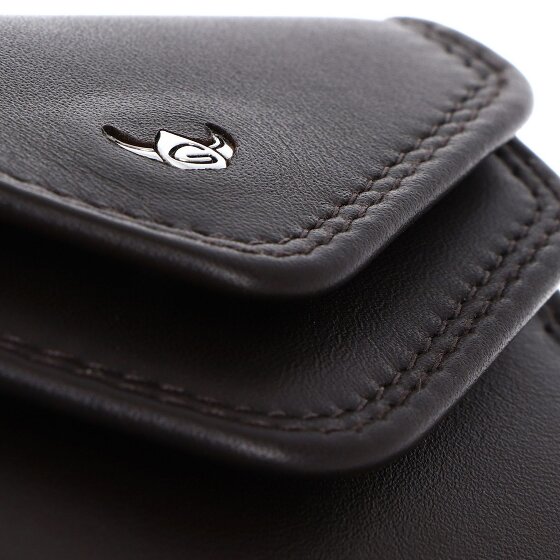 Golden Head Polo Portafoglio Vera Pelle 8 cm