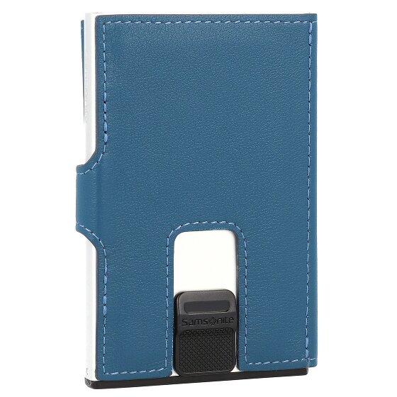 Samsonite Custodia per carte di credito Alu Fit RFID in pelle 6,5 cm