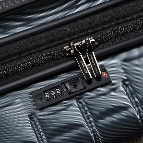 Delsey Paris Longitude 4 ruote Carrello 76 cm con piega di espansione