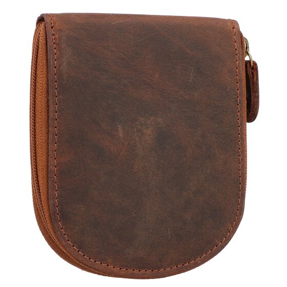 Greenland Nature Montenegro Portafoglio portamonete RFID in pelle 9 cm
