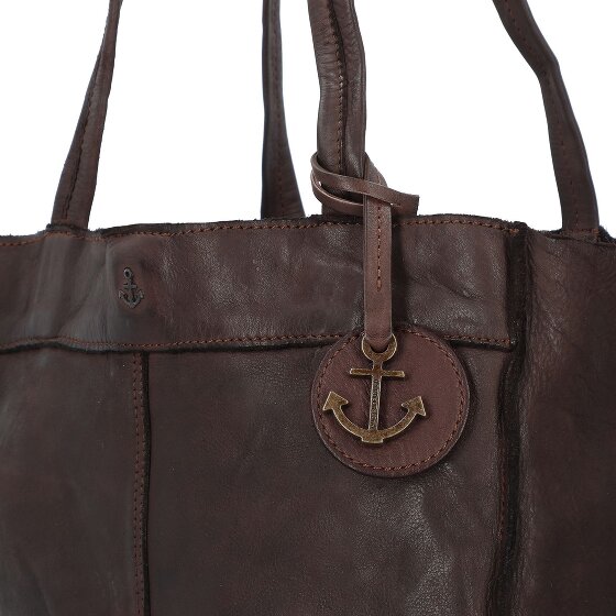 Harbour 2nd Anchor Love Elbe 1 Shopper Borsa in pelle 29 cm