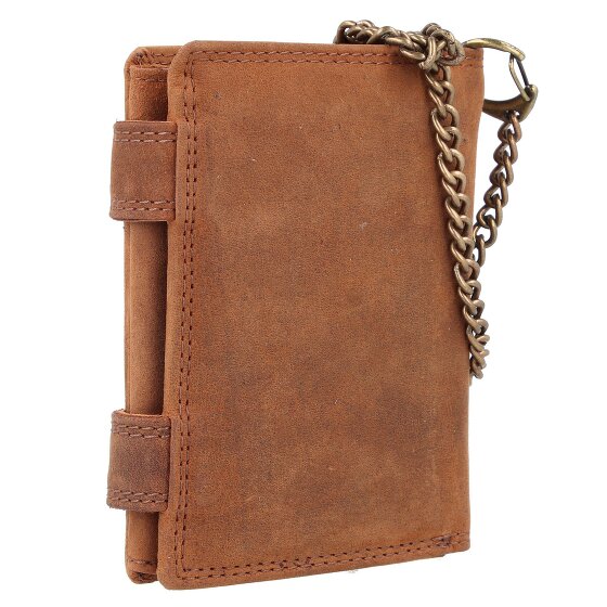 Greenland Nature Montenegro Portafoglio RFID in pelle 9 cm