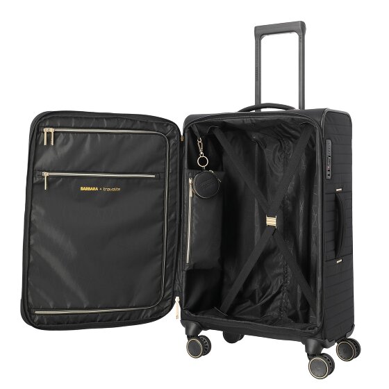 Travelite Barbara 4 ruote Carrello M 68 cm con piega di espansione