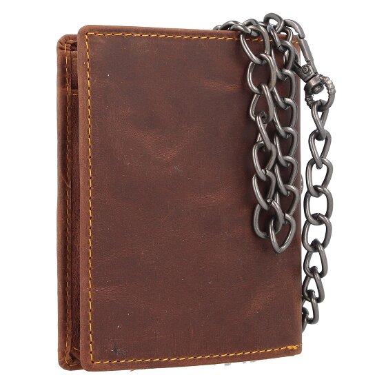 Greenburry Collezione Racing Nashville Portafoglio RFID in pelle 10 cm