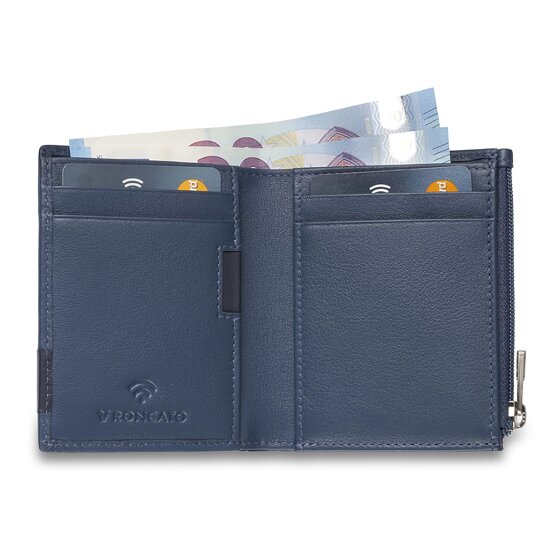 Roncato Monaco Portafoglio Protezione RFID Pelle 8 cm
