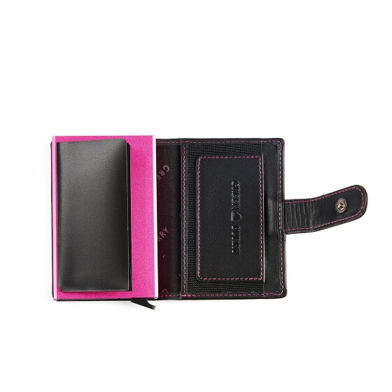 Greenburry Nappa Custodia per carta di credito Protezione RFID Pelle 7 cm