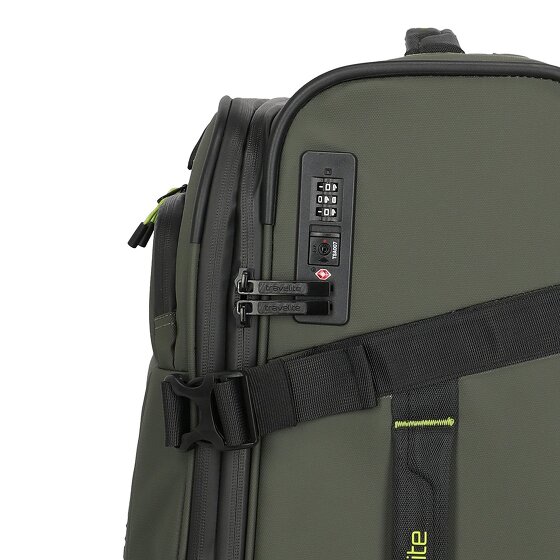 Travelite Briize 4 ruote Carrello M 67 cm con piega di espansione