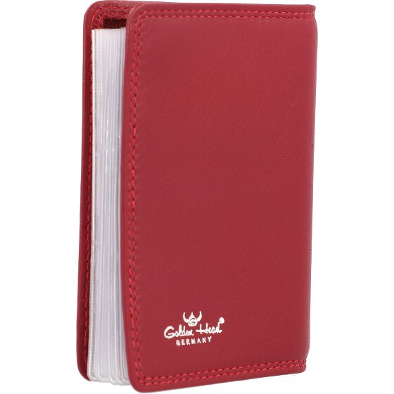 Golden Head Polo Custodia per carte di credito RFID in pelle 7 cm