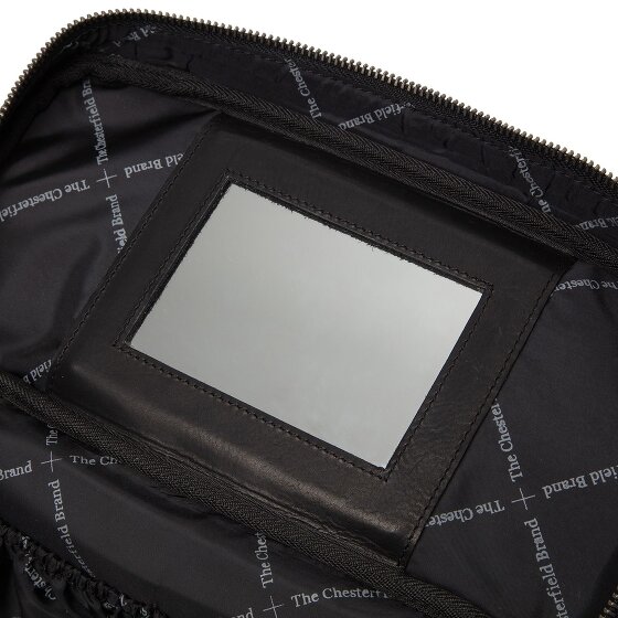 The Chesterfield Brand Wax Pull Up Borsa da toilette Pelle 29 cm