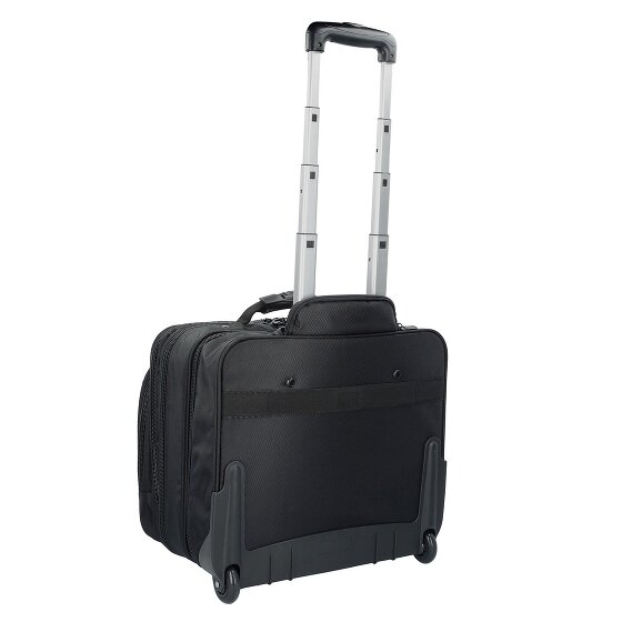 Dermata 2 ruote Trolley business 38 cm Vano porta PC