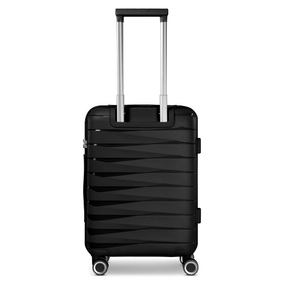 Franky London 4 ruote Trolley cabina S 55 cm espandibile
