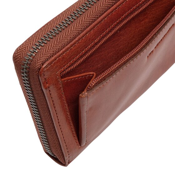The Chesterfield Brand Livorno Portafoglio Protezione RFID Vera Pelle 19 cm