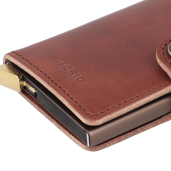 Secrid Miniwallet Custodia per carta di credito Protezione RFID Pelle 7 cm