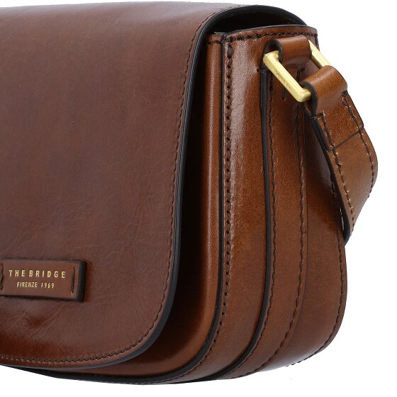 The Bridge Vittoria Borsa a tracolla in pelle 20 cm