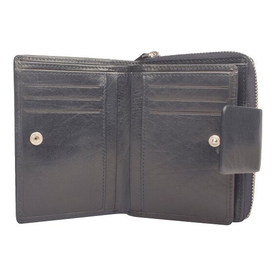 Maître Schwollen Diethilde Portafoglio Protezione RFID Pelle 12.5 cm