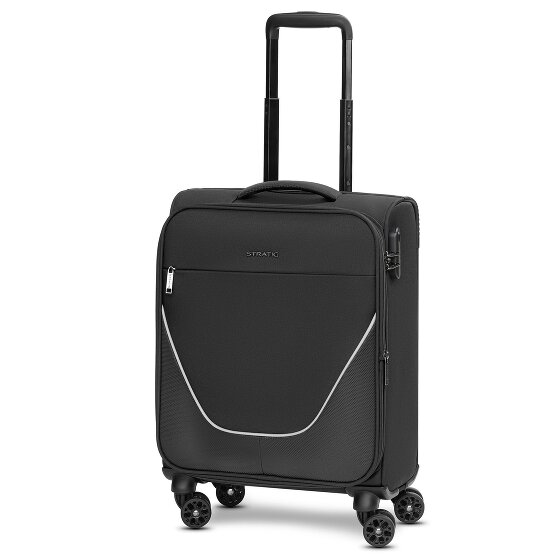Stratic taska Trolley cabina a 4 ruote S 55 cm con piega a espansione