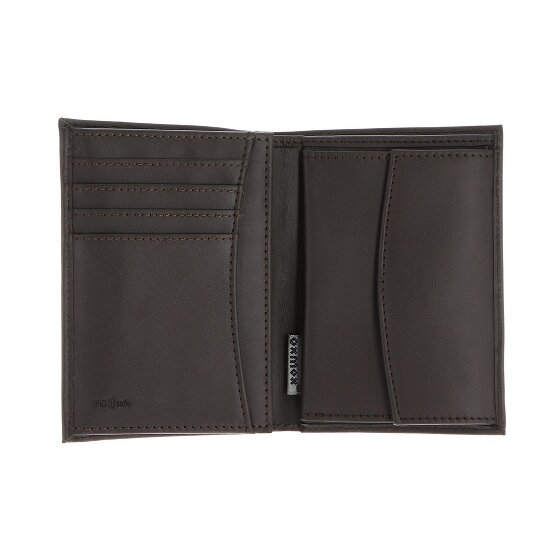 oxmox Leather Portafoglio Protezione RFID Vera Pelle 10 cm