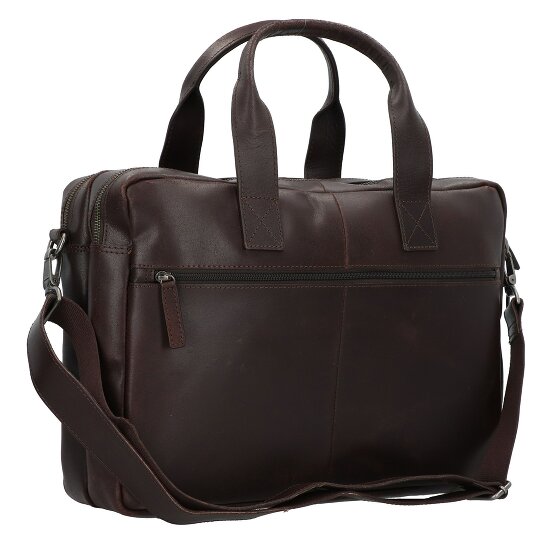 Burkely Cartella Jesse vintage in pelle 42 cm Scomparto per laptop