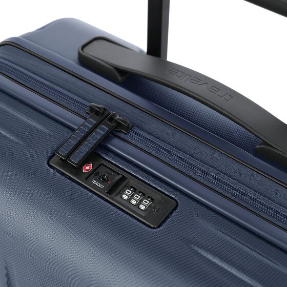 Travelite Dynamiic 4 ruote Carrello della cabina 55 cm con piega di espansione