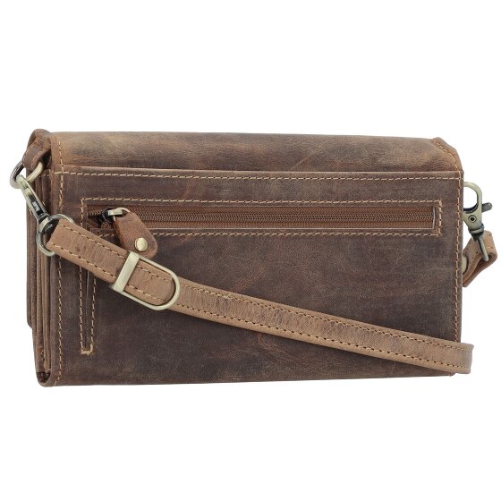 Greenburry Vintage Pochette Protezione RFID Pelle 20 cm