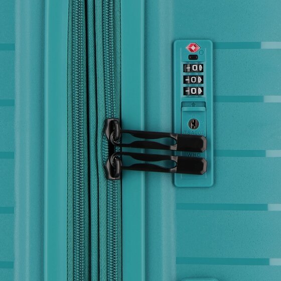 d&n Travel Line 4500 4 ruote Carrello L 75 cm con piega di espansione