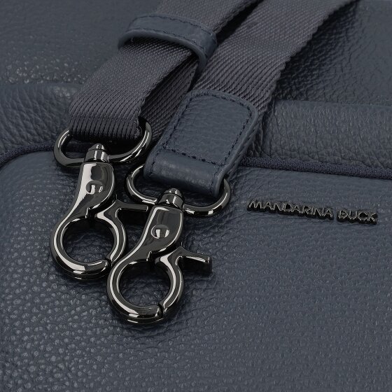 Mandarina Duck Mellow Leather Borsa a tracolla Vera Pelle 30 cm