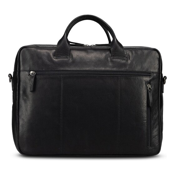 Jost Glasgow Valigetta Vera Pelle 40 cm Vano porta PC