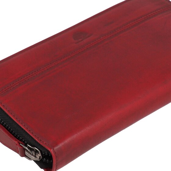 Greenburry Destressed Portafoglio Protezione RFID Pelle 19 cm